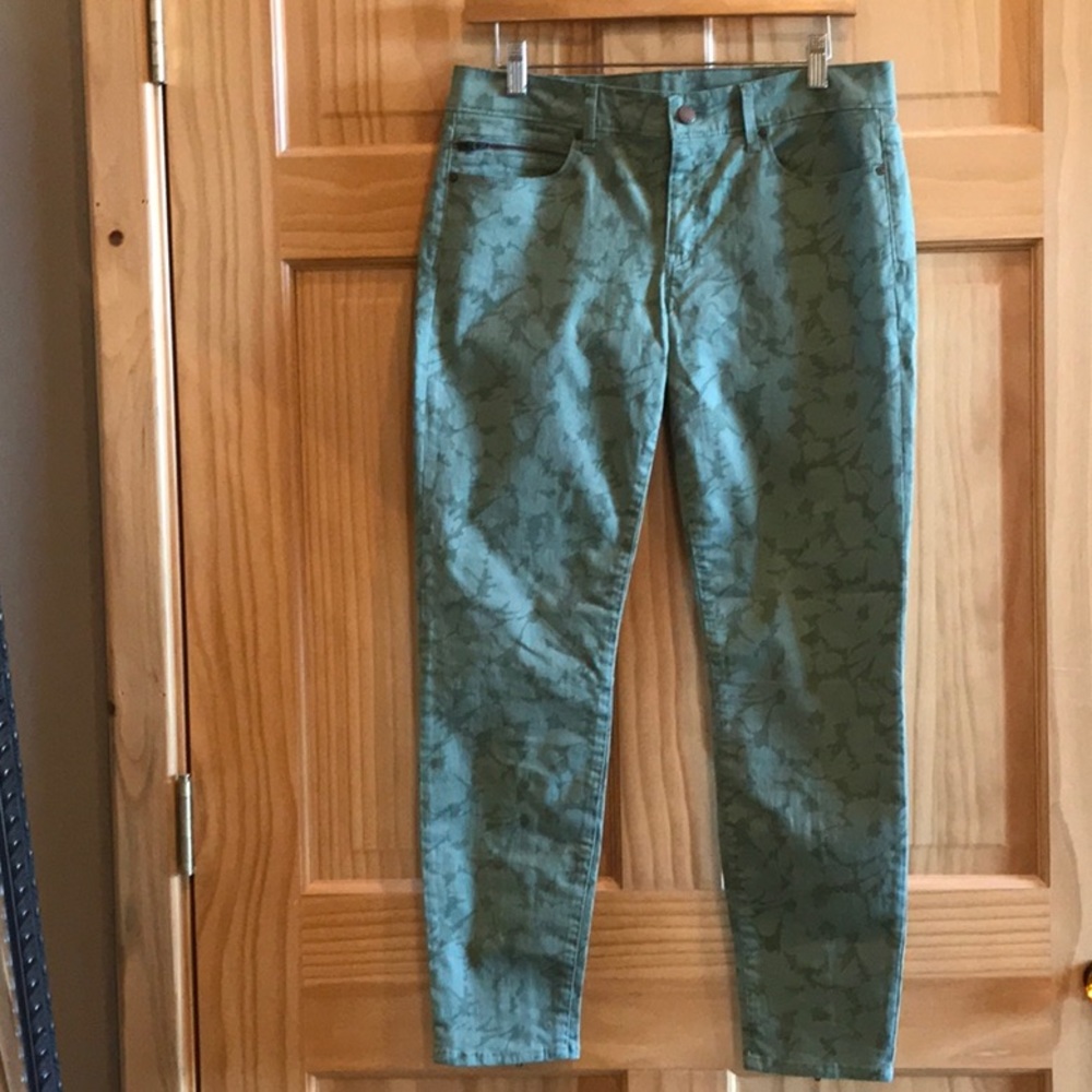 1969 Green Camo Legging Jean